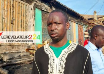 Incendie à N&rsquo;Zérékoré: Sidiki Condé perd une valeur estimée à 110 millions GNF