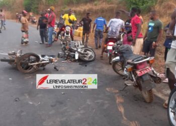KINDIA: Un autre accident de la circulation fait 2 morts dont un gendarme
