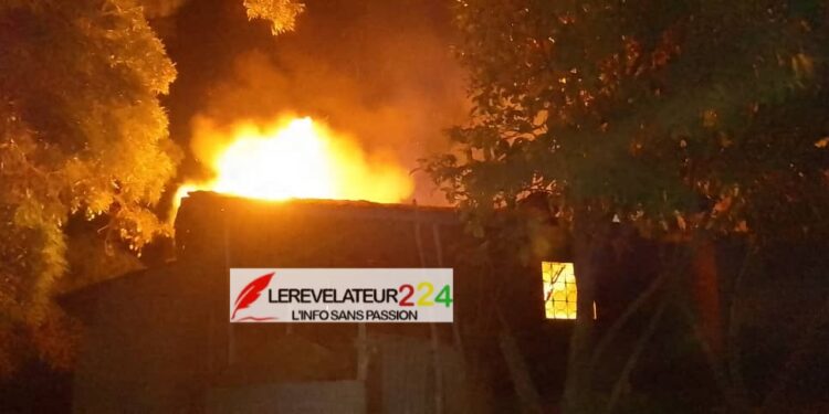 MAMOU: Un incendie ravage une maison et tout son contenu au quartier Tambassa