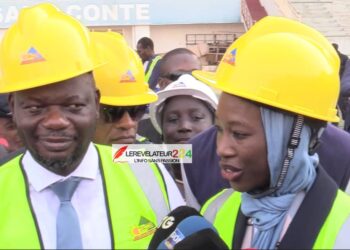 Infrastructures sportives : Une délégation de la FIFA en visite sur les chantiers de rénovation des stades 28 septembre et Général Lansana Conté de Nongo