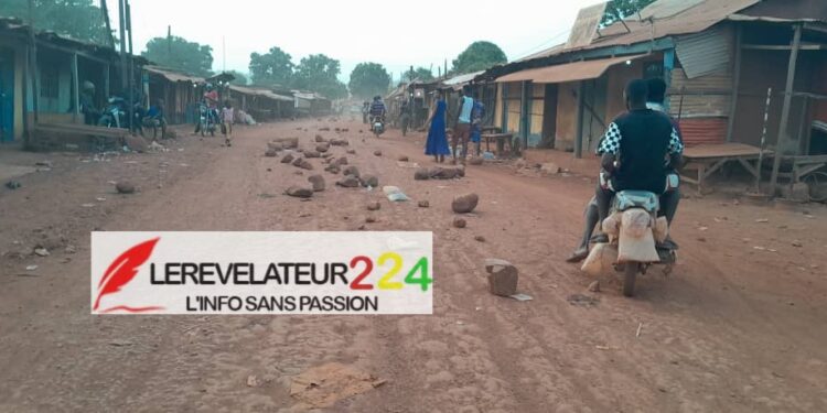 SIGUIRI : Des jeunes et femmes de Lero protestent contre le non-respect du protocole d&rsquo;accord entre SMD et la communauté