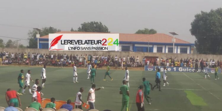 Stade de Fodé Fissa de Kindia : le Gangan FC maîtrise le Hafia FC