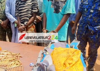 SIGUIRI: Arrestation de deux présumés malfrats avec des armes automatiques et des munitions…
