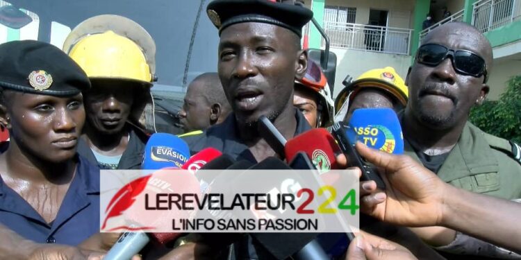 Cas d’incendies en Guinée : ‘’la négligence, l&rsquo;imprudence et la malveillance, sont les causes’’, selon la protection civile