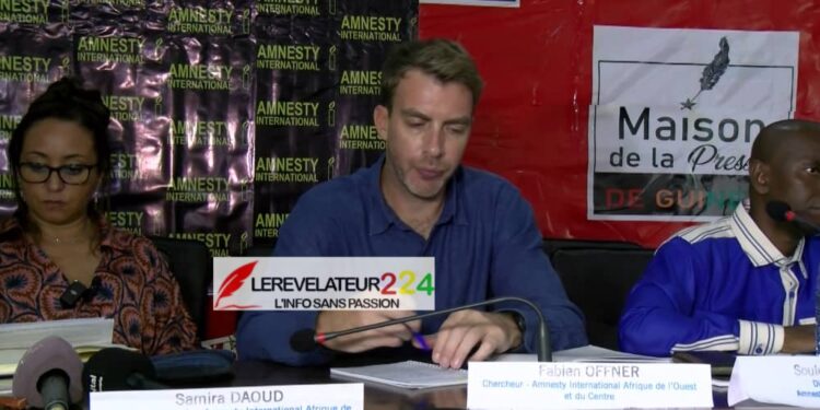 Guinée : Amnesty International présente un ‘’rapport accablant’’ sur les droits de l’homme