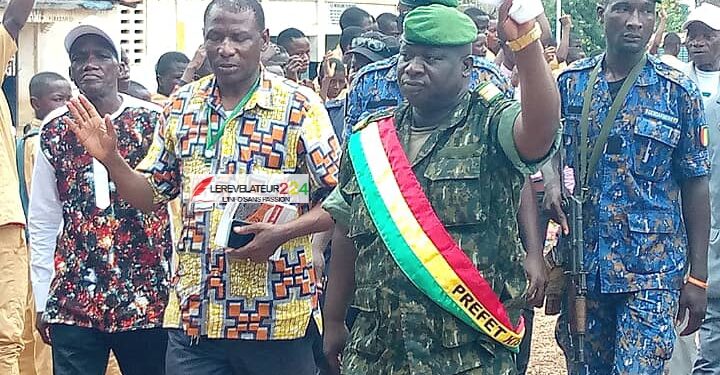 KISSIDOUGOU : le préfet entame une tournée dans les communes rurales