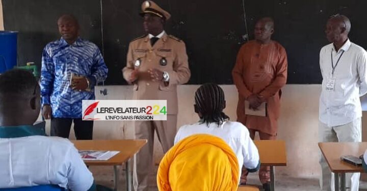 N’Zérékoré: le Gouverneur lance les épreuves des examens de sortie…