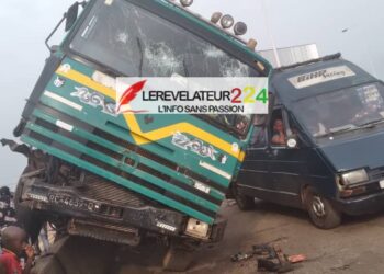 Gbessia : Une remorque finit sa course sur le trottoir et tue une personne