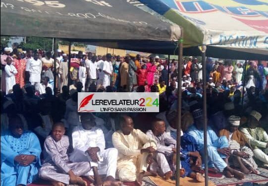 LABE : les fidèles musulmans célèbrent la fête de tabaski dans la ferveur
