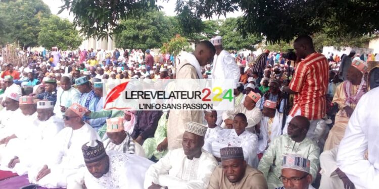 LABE : les fidèles musulmans célèbrent la fête de tabaski dans la ferveur