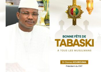 Fête de Tabaski : le message de Dr. Dansa Kourouma, président du CNT, aux fidèles musulmans guinéens