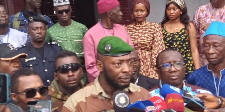 KISSIDOUGOU: les autorités locales lancent les premières épreuves du Baccalauréat à Kissi-kaba Keita