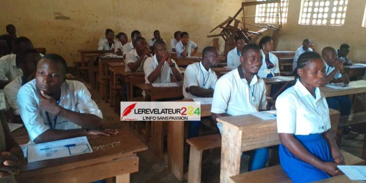 KISSIDOUGOU: les autorités locales lancent les premières épreuves du Baccalauréat à Kissi-kaba Keita