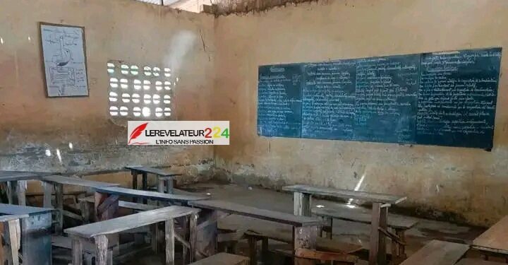 [Arrêt sur images] KINDIA: l’école primaire de Gadha wawa dans un état de dégradation poussée