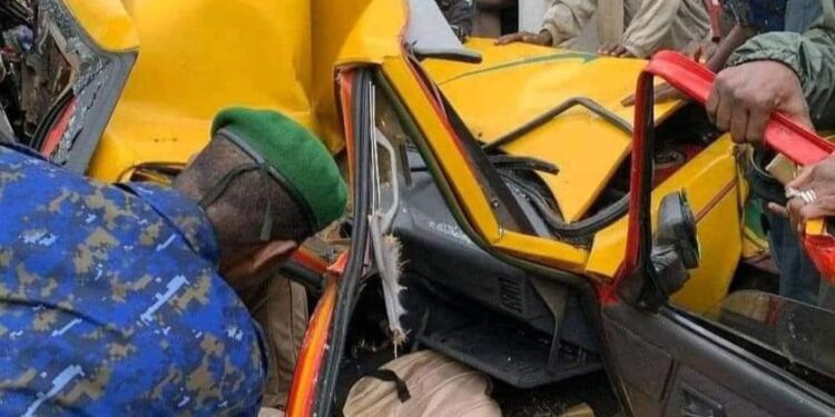 Grave accident survenu à Hamdallaye : 26 blessés dont 4 cas graves et des dégâts importants enregistrés