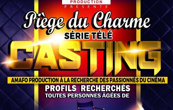 Cinéma : AMAFO Production lance un appel à candidature pour le tournage de « Piège du charme », une série guinéenne