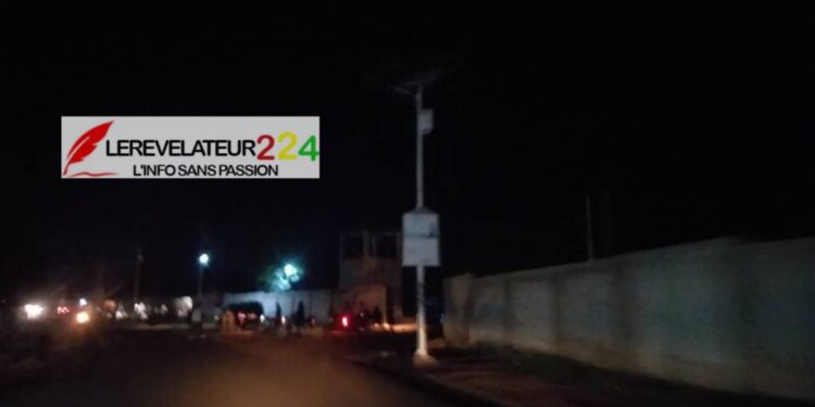 KINDIA: les lampadaires électriques ‘’inopérants’’ pour manque d’entretien