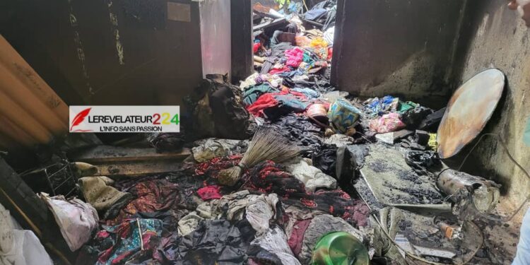 KANKAN: Un court-circuit fait des dégâts énormes dans une concession commune