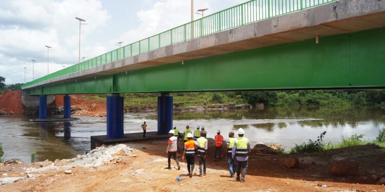 Le Pont unique de Tanènè : à date, tous les grands travaux sont bouclés