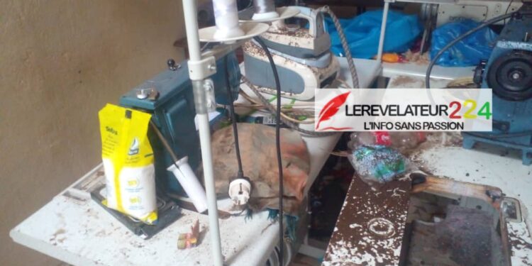 Cambriolage d’un atelier de couture à Conakry : Des malfrats emportent des habits estimés à 35 millions de francs guinéens