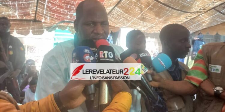 Fin d&rsquo;achoura à Kankan: Elhadj Cheick Souleymane Sidibé appelle les guinéens à prier pour la réussite de la transition