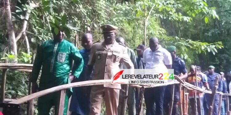 KINDIA: le ministre Moussa Moïse Sylla en visite de terrain sur le site régional de l’artisanat