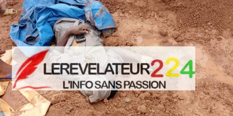 Incendie d’un véhicule transportant de l’essence à Mamou à quelques mètres d’une station-service : ‘’C’est un apprenti qui fumait à côté’’
