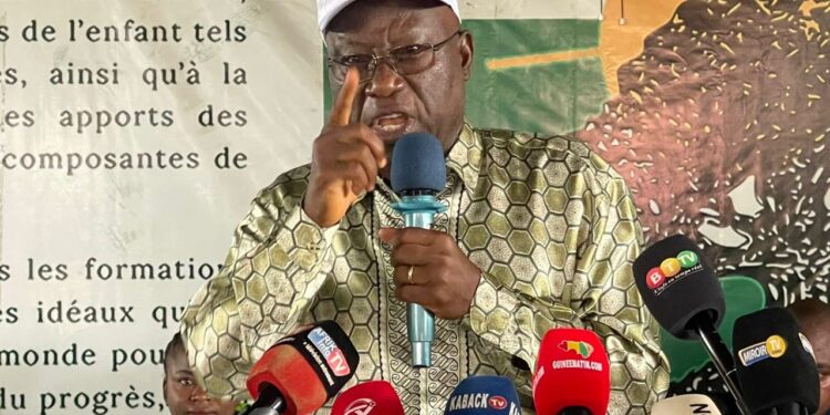 Kalémodou Yansané : ‘’Ceux qui sont partis, s’ils sont forts, ils n’ont qu’à former leur parti politique’’