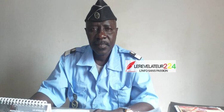 Roger Kander Bangoura, commissaire spécial adjoint de la police routière de N’Zérékoré : ‘’le transport mixte, un système dangereux dans le transport pour les personnes et leurs biens’’