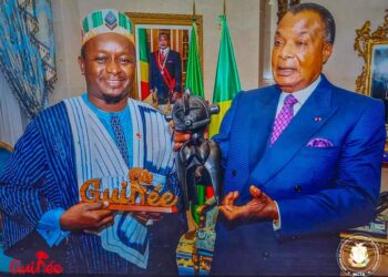Brazzaville : Le Ministre Moussa Moïse SYLLA reçu par le Président Denis SASSOU N’GUESSO