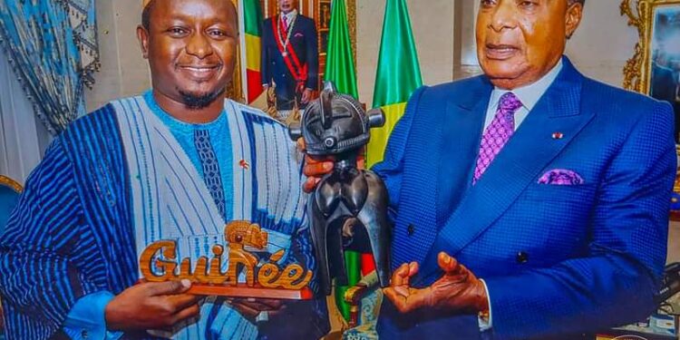 Brazzaville : Le Ministre Moussa Moïse SYLLA reçu par le Président Denis SASSOU N’GUESSO