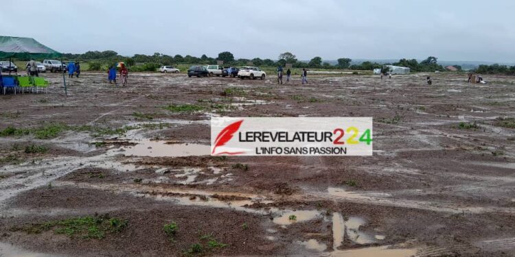 KANKAN: le ministre de l&rsquo;énergie procède à la relance des travaux de la centrale solaire