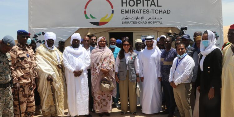 Les Émirats Arabes Unis annoncent de nouveaux projets humanitaires et 10,25 millions de dollars pour l’ONU au Tchad, pour soutenir les femmes affectées par le conflit au Soudan