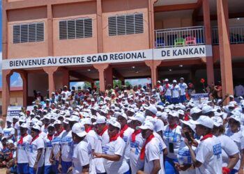KANKAN: Cérémonie de clôture de la formation de la 9ème cohorte du corps national de volontaires agents de santé