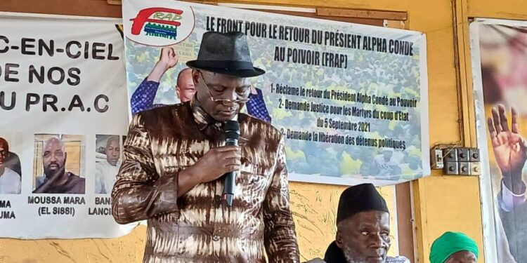 Lansana Komara : ‘’Nous comptons reprendre le pouvoir par les urnes, pas avec les armes’’