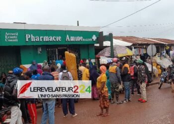 MAMOU : Une pharmacie située en face du commissariat central, victime de cambriolage