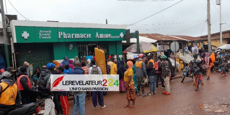 MAMOU : Une pharmacie située en face du commissariat central, victime de cambriolage