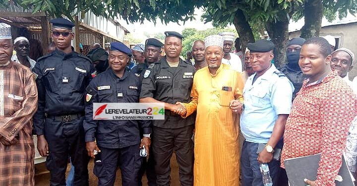 KISSIDOUGOU: la police part à la rencontre des citoyens dans les 24 quartiers