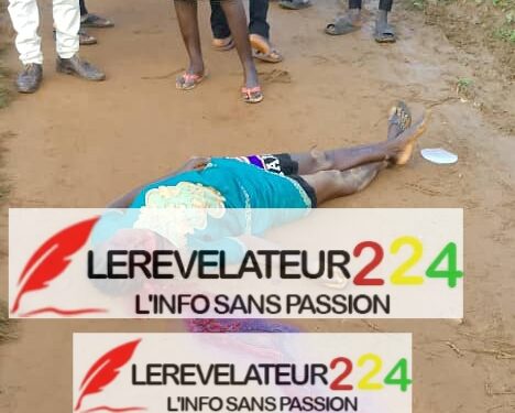 N’Zérékoré: Un accident de la circulation fait une victime à Koniparah