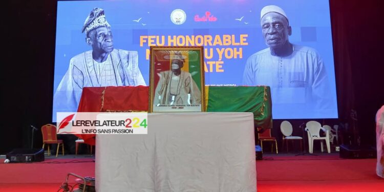 Palais du peuple: Un dernier hommage rendu à l’honorable Mamoudou Yoh Kouyaté, président de Djelitomba