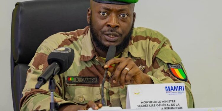 Général Amara Camara sur le retour à l’ordre constitutionnel en Guinée : ‘’Ce qui est en train d’être fait…’’
