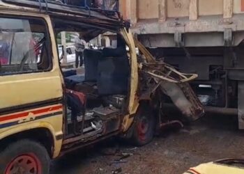 SANGOYAH: Un terrible accident de la circulation fait 4 morts