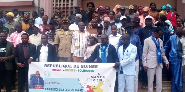 MAMOU : Célébration en toute pompe de la journée mondiale des enseignants