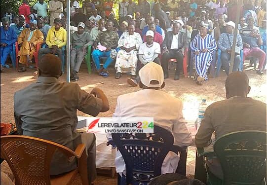 KISSIDOUGOU : les citoyens à la base impliqués dans le choix des nouveaux chefs de quartiers