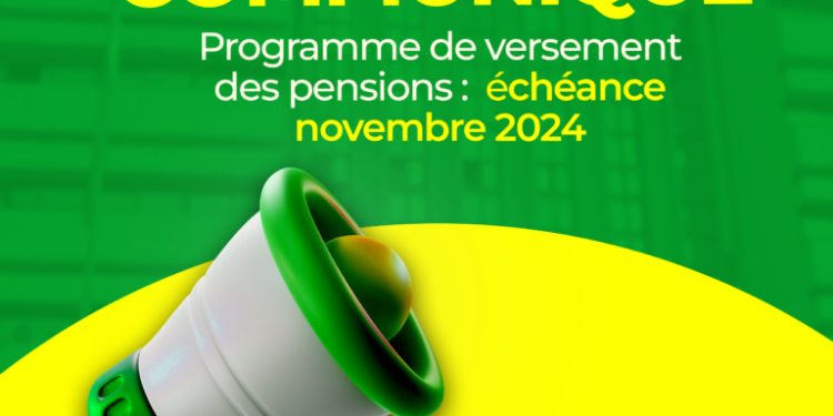 CNSS: le versement des pensions de retraite de l’échéance de novembre 2024 débute le mardi prochain (communiqué)