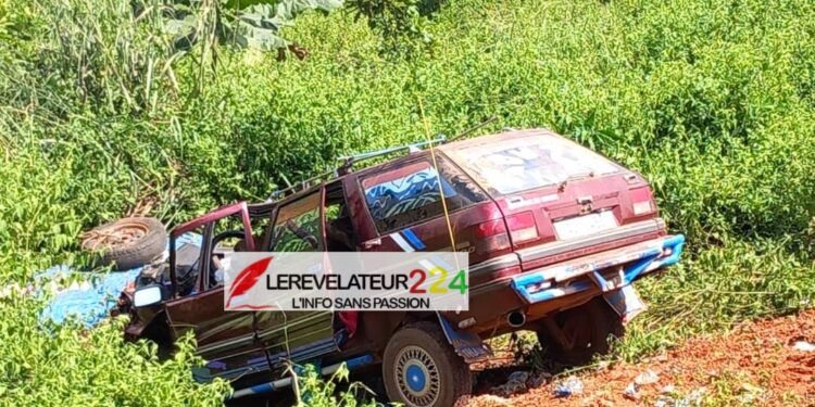 MAMOU : Un accident de la circulation fait plusieurs blessés graves…