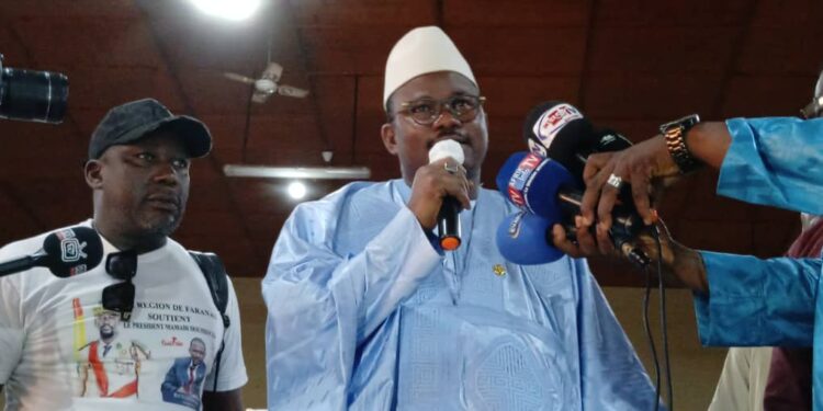 Dr Dansa Kourouma à Kankan: « Nous ne sommes pas venus pour parler de la politique ici… »