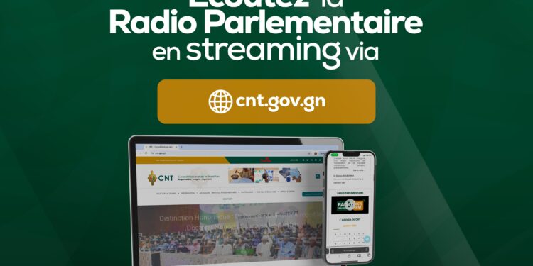 Medias : la Radio Parlementaire désormais accessible en streaming sur cnt.gov.gn