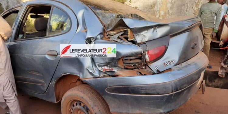 KINDIA : Un accident de la circulation fait un mort et plusieurs blessés