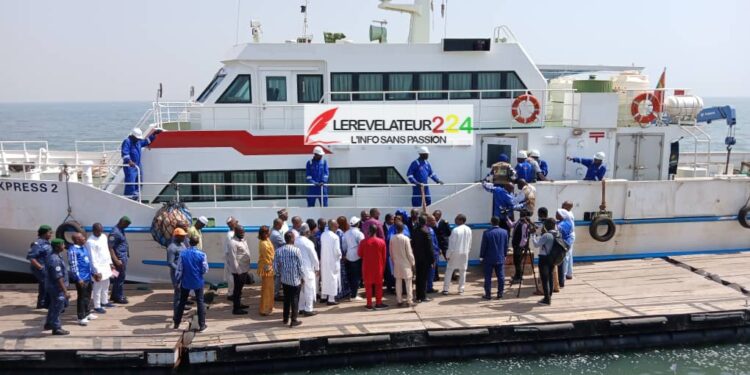Société Navale Guinéenne: Lancement officiel de la ligne maritime Conakry-Kamsar